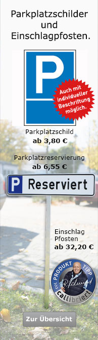 Parkplatzschilder