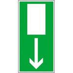 Fluchtwegschilder, Rettungsschilder nach BGV A8, ...