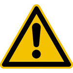 Warnschilder nach BGV A8, ASR A1.3, DIN 4844-2, ...