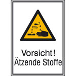 Warnschilder nach BGV A8, ASR A1.3, DIN 4844-2, ...