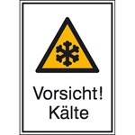 Warnschilder nach BGV A8, ASR A1.3, DIN 4844-2, ...