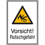 Warnschilder nach BGV A8, ASR A1.3, DIN 4844-2, ...