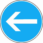 Verkehrsschilder f�r die  Betriebskennzeichnung