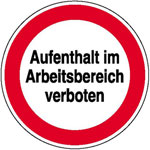 Allgemeine Sicherheitsschilder