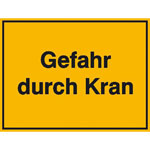 Baustellenkennzeichnung