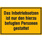 Baustellenkennzeichnung