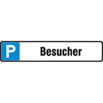 Parkplatzschilder, Parkschilder  und Einschlagpfosten