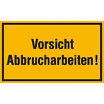 Baustellenkennzeichnung