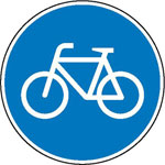 Verkehrsschilder f�r die  Betriebskennzeichnung
