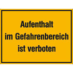 Baustellenkennzeichnung