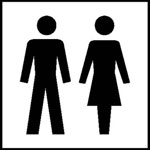 Graphic-Line Symbolschilder  zur Raumkennzeichnung