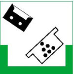 Text- u. Symbolschilder  zur Abfallentsorgung