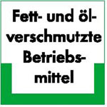 Text- u. Symbolschilder  zur Abfallentsorgung