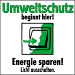 Text- u. Symbolschilder  zur Abfallentsorgung