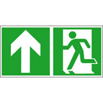 Fluchtwegschilder, Rettungsschilder nach BGV A8, ...
