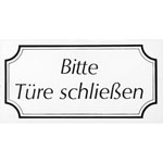 Textschilder zur Raumkennzeichnung