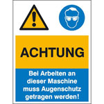 Warn- Gebots- Kombischild
