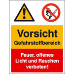 Warn-, Verbots-, Gebots- u.  Hinweisschilder
