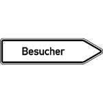 Verkehrsschilder f�r die  Betriebskennzeichnung