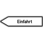Verkehrsschilder f�r die  Betriebskennzeichnung