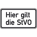 Verkehrsschilder nach StVO