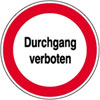 Hinweisschilder zur Betriebskennzeichnung