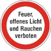 Hinweisschilder zur Betriebskennzeichnung