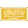 Warn-Zusatzschilder / Laserkennzeichnung