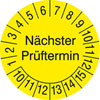 Pr�fplaketten - N�chster Pr�ftermin