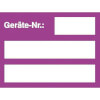 Inventarkennzeichnungsetiketten auf Bogen