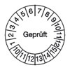 Pr�fplaketten - Gepr�ft /