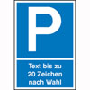 Parkplatzschilder