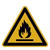 Warnschild Warnung vor feuergef�hrlichen Stoffen