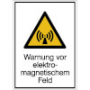 Warn-Kombischilder Warnung vor elektromagnetischem Feld