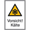 Warn-Kombischilder Vorsicht! K�lte