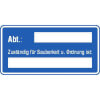 Sicherheitsaushang Zust�ndig f�r Sauberkeit und Ordnung
