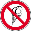 Verbotsschilder Eisverbot