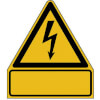 Warn-Kombischilder Warnung vor gef�hrlicher elektrischer Spannung
