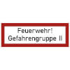 Hinweisschilder f�r den Brandschutz