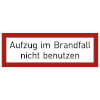 Hinweisschilder f�r den Brandschutz