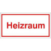 Hinweisschilder zur Betriebskennzeichnung Heizraum