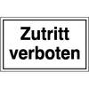 Hinweisschilder zur Betriebskennzeichnung Zutritt verboten