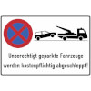 Haltverbotsschilder Symbol: Absolutes Haltverbot
