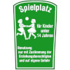 Spielplatzschilder