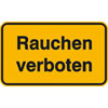 Hinweisschild zur Betriebskennzeichnung Rauchen verboten