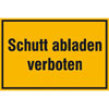 Hinweisschilder zur Baustellenkennzeichnung