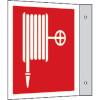 Brandschutzkennzeichnung EverGlow Fahnenschild, Symbol 