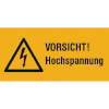 Warn-Kombischilder Vorsicht Hochspannung