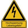 Warn-Kombischilder Hochspannung Lebensgefahr