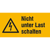 Warn-Kombischilder Nicht unter Last schalten